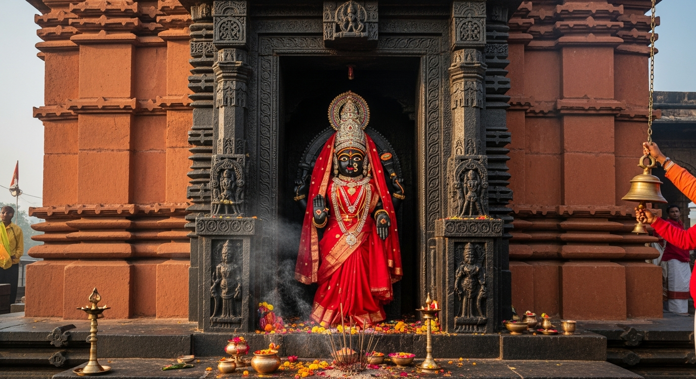 इटखोरी का प्राचीन माँ भद्रकाली मंदिर — चतरा, झारखंड